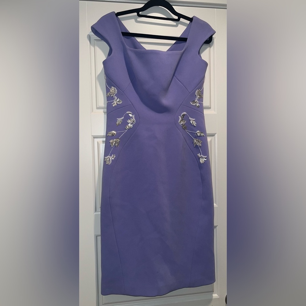 Zac Posen beaded midi dress